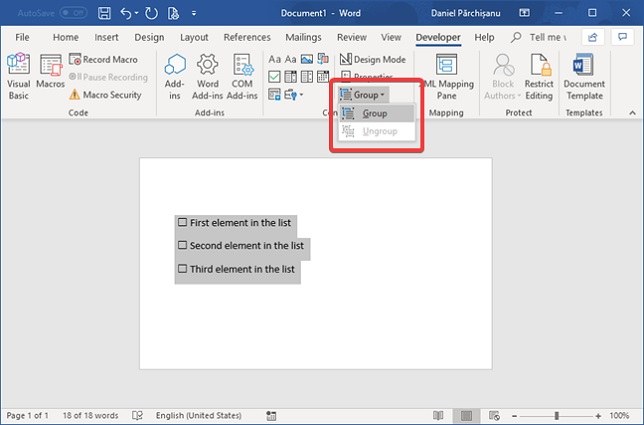 ms word 2016 macros